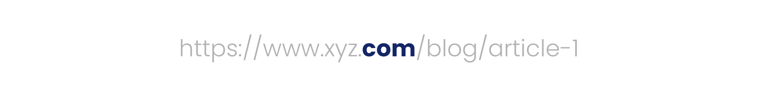 Top-level domain in URL